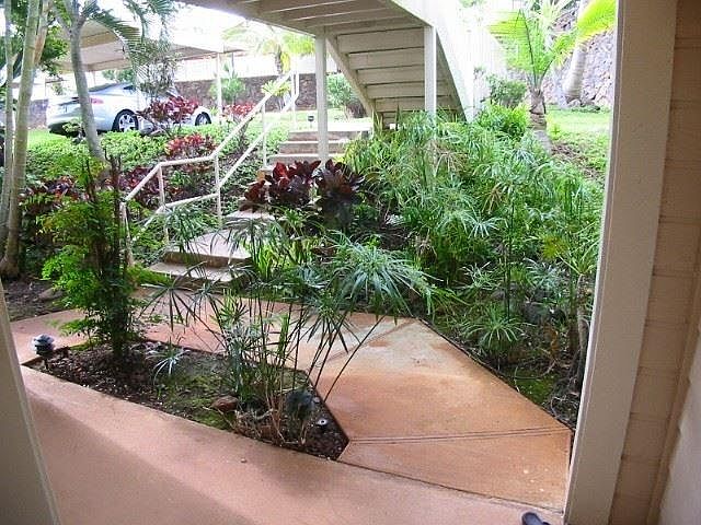 Entry way to Unit has plenty of privacy and a doorbell camer