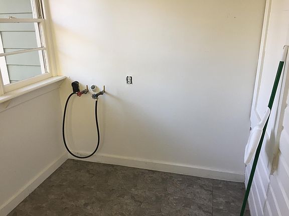 Washer and Dryer room off the kitchen