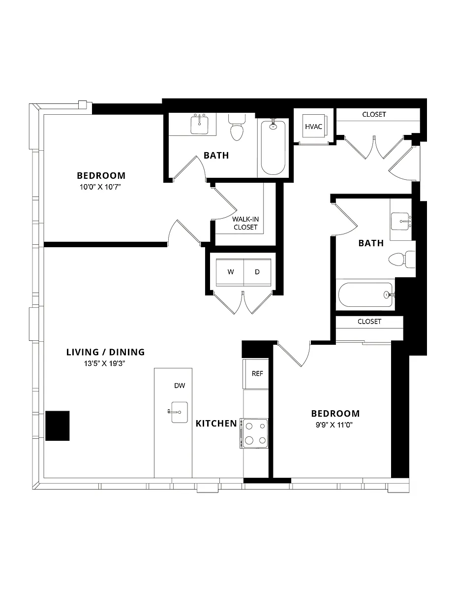 Floor plan B3