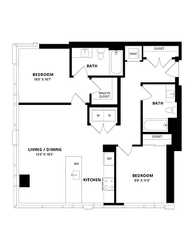 Floor plan B3
