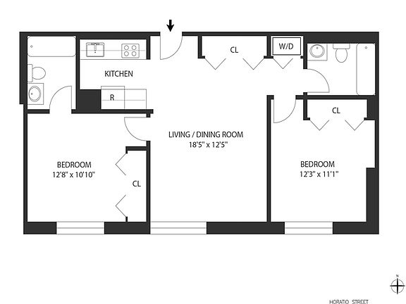 2nd image of 110 Horatio St APT 601