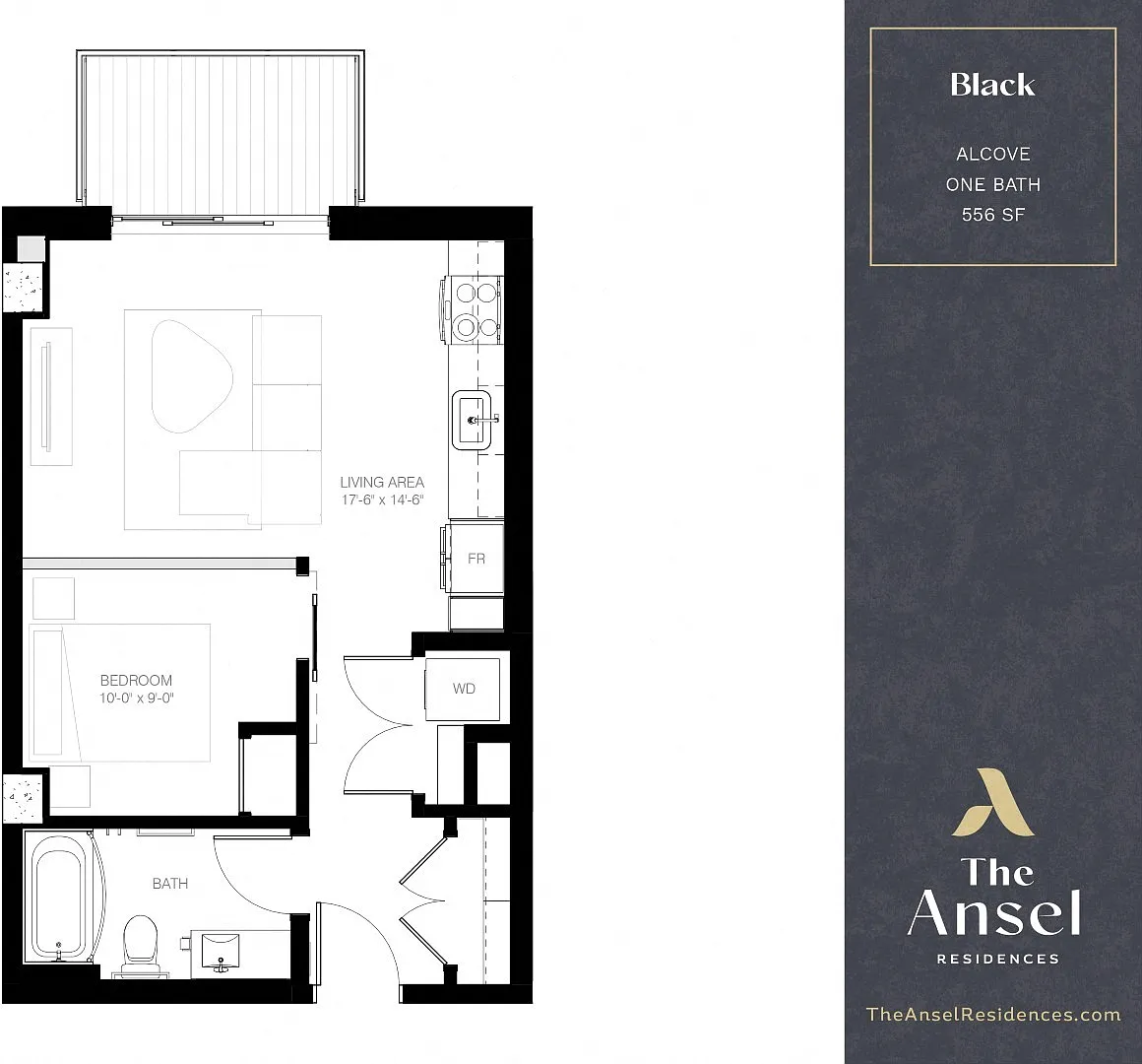 Floor plan Black | Alcove
