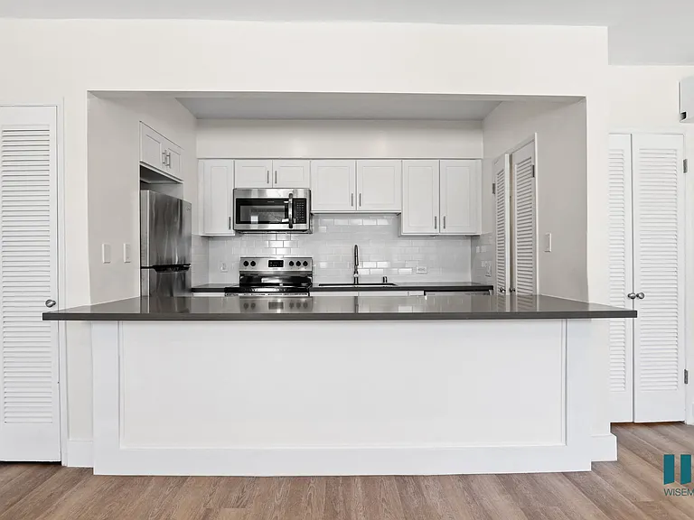 Open-Concept Kitchen and Storage Closet