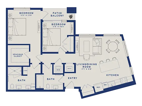 Floor plan B10