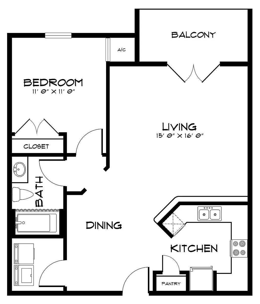 Floor plan A2