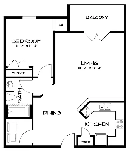 Floor plan A2