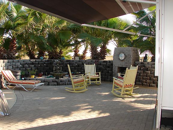 Private Patio Area
