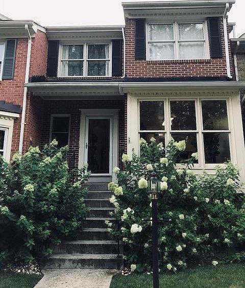 Front of the house with Limelight Hydrangeas