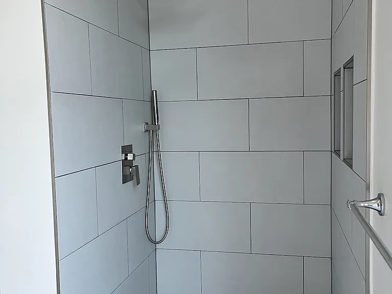 All New Tile Shower in Master Bath