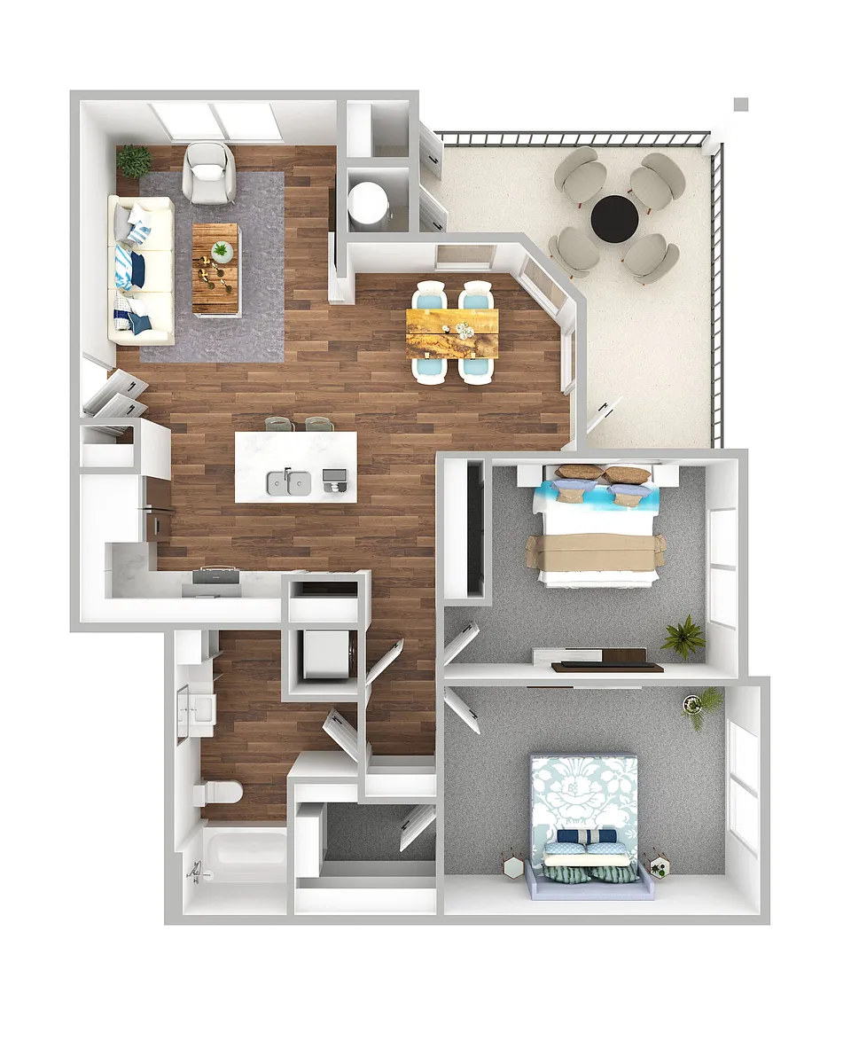 Floor plan B1