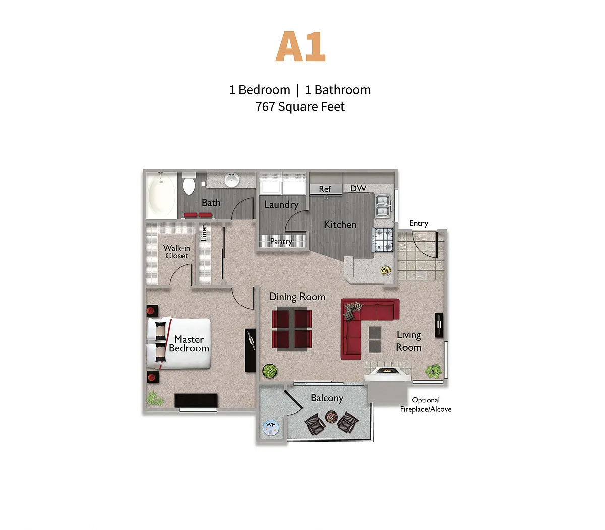 Floor plan A1