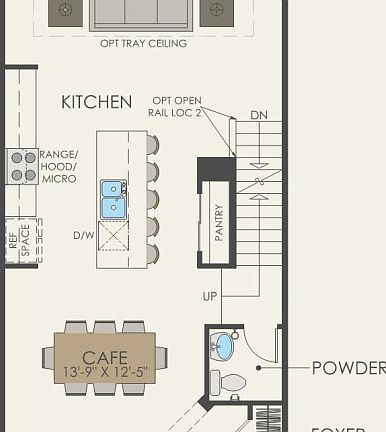 Second Floor 2 br 2.5 ba