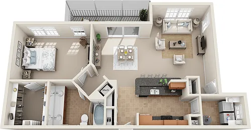 Floor plan A1D