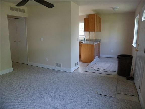 View from LR into Kitchen