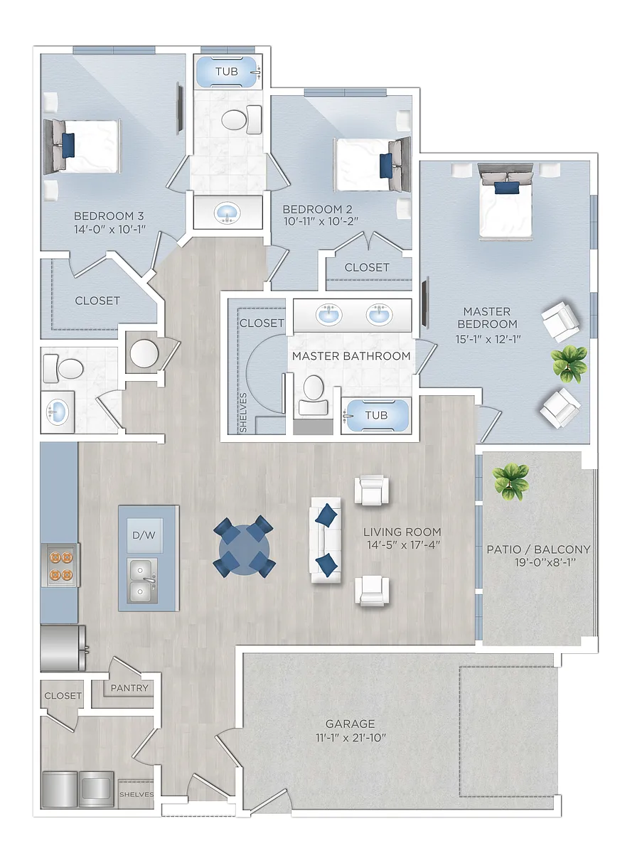 Floor plan C1