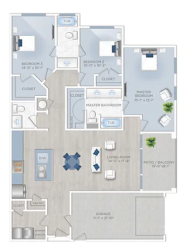 Floor plan C1