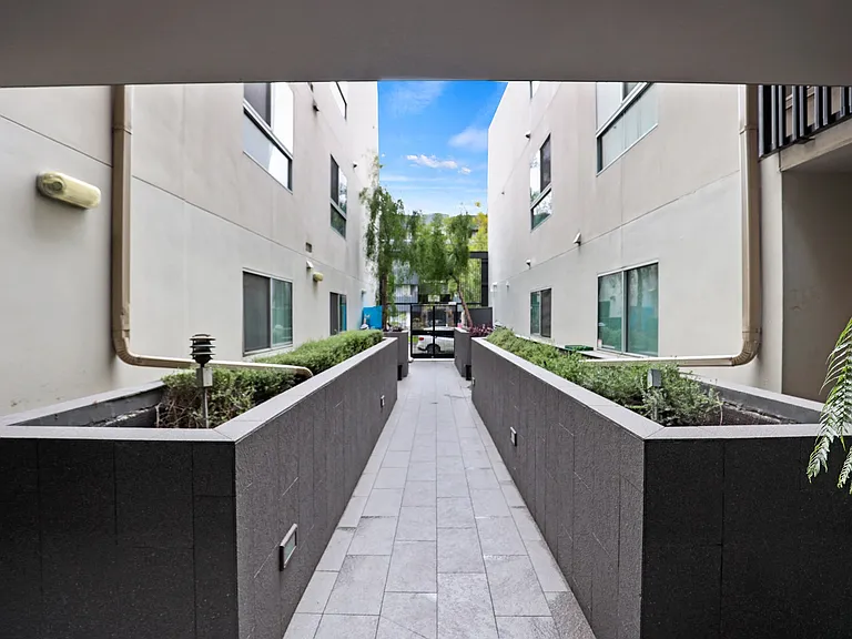 Lower Level Courtyard of Front Entrance