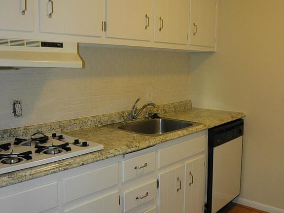 Kitchen with granite counter tops