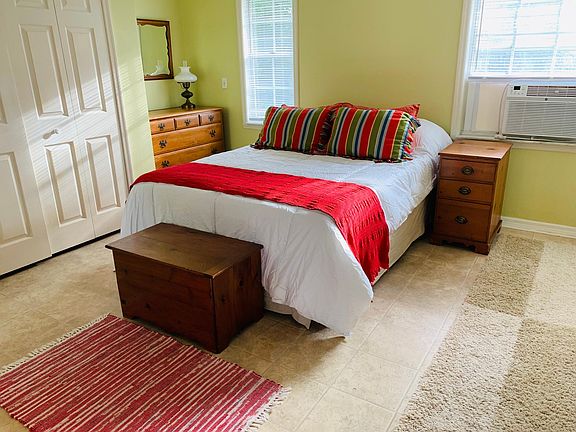 The room is air conditioned with central heat and air but there_s also a window unit if you like it colder than I keep the house.