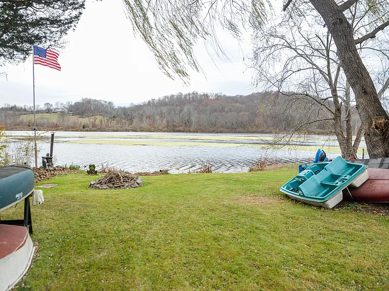 The backyard