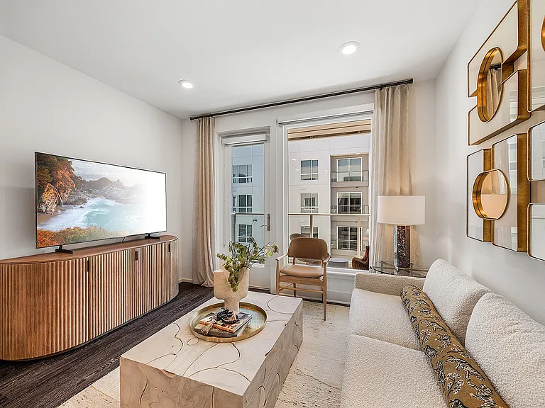 Bright and chic living room