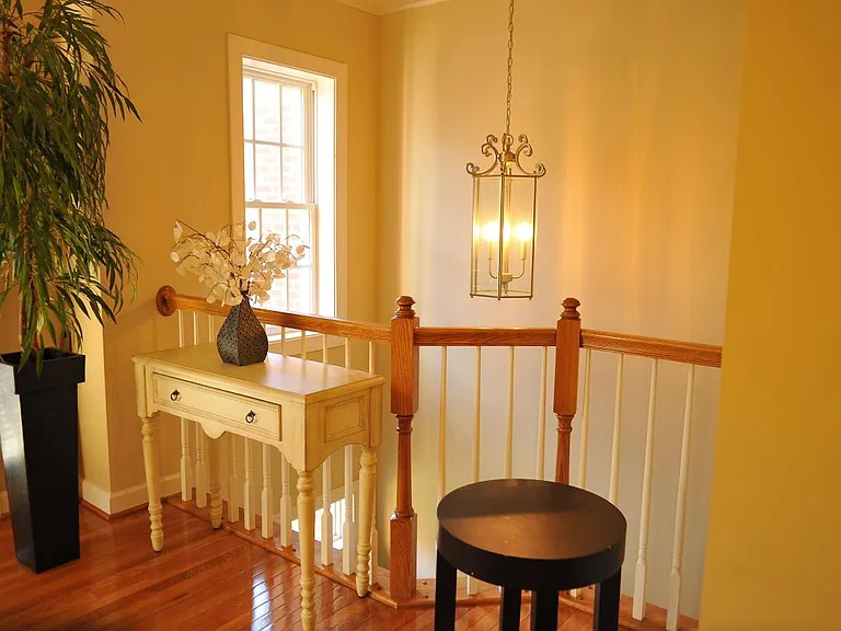 Inside Balcony Overlooking Front Entrance