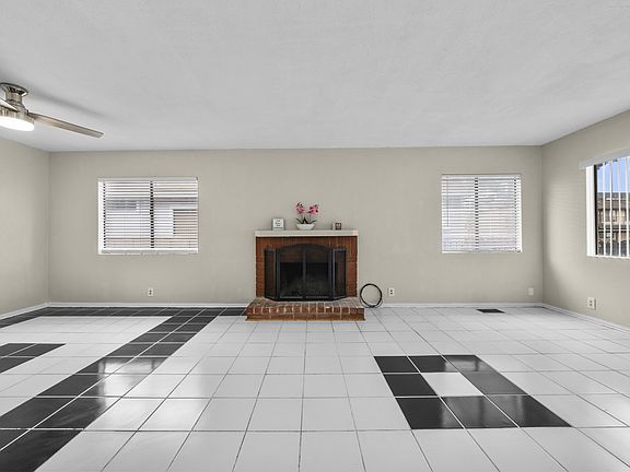 Fireplace in living room