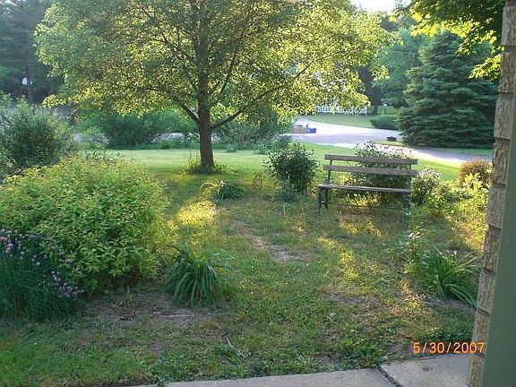 view from front window