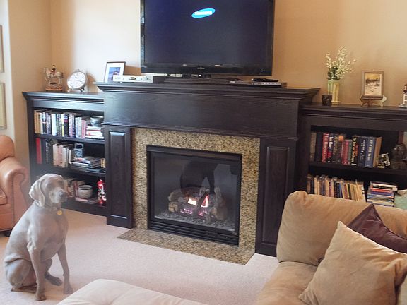 Cozy Gas Fireplace