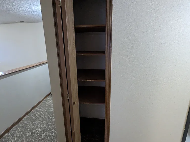 Hall closet