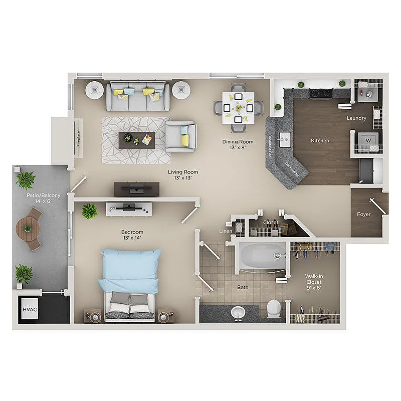 Floor plan A1