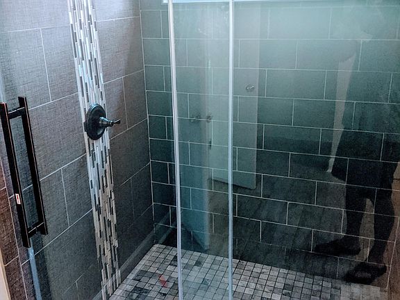 Master shower
