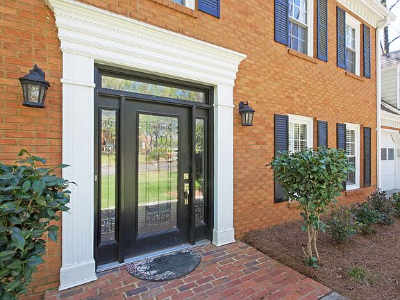 Leaded glass front door