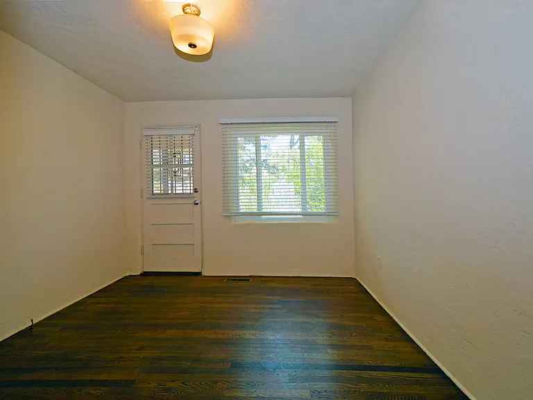Bedroom #1 with access to outside.