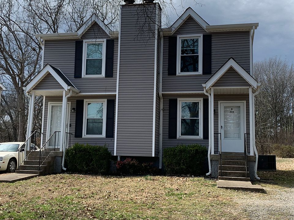 Front of Townhome. Right Side is for Rent