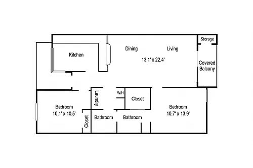 Floor plan Seaview