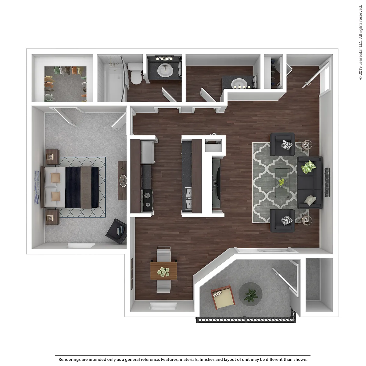 Floor plan 1X1