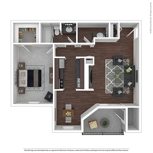 Floor plan 1X1