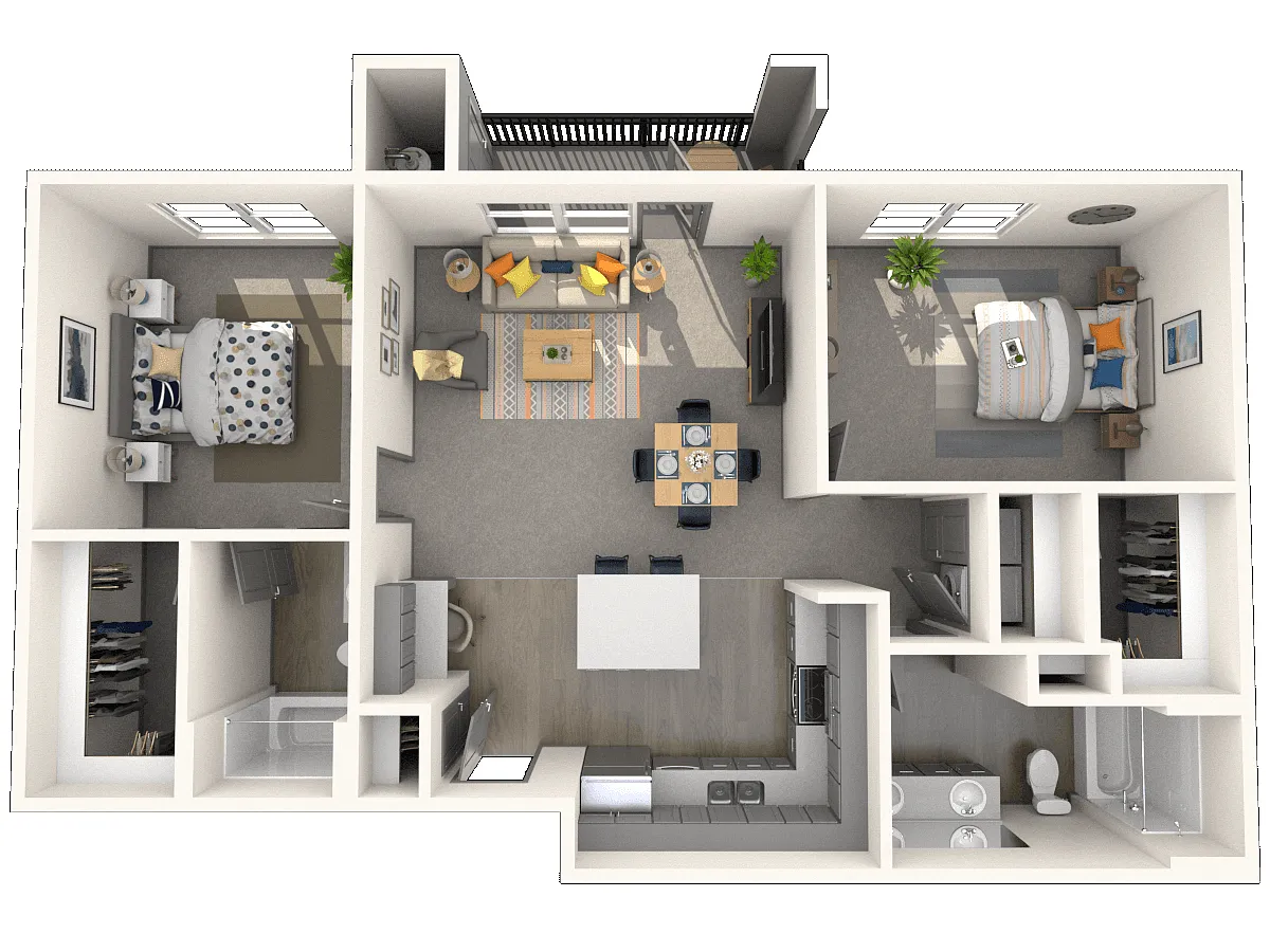 Floor plan Bordeaux A