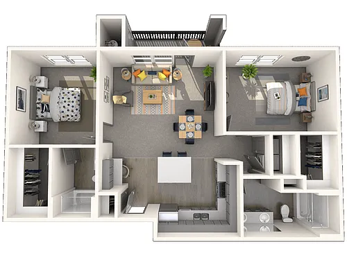 Floor plan Bordeaux A