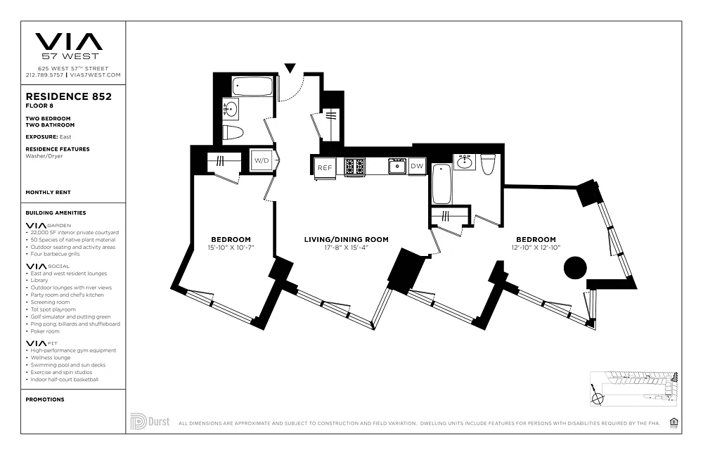 Building Photo - 625 W 57th St #852