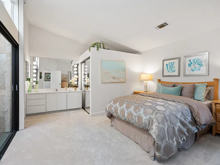 Main level bedroom suite