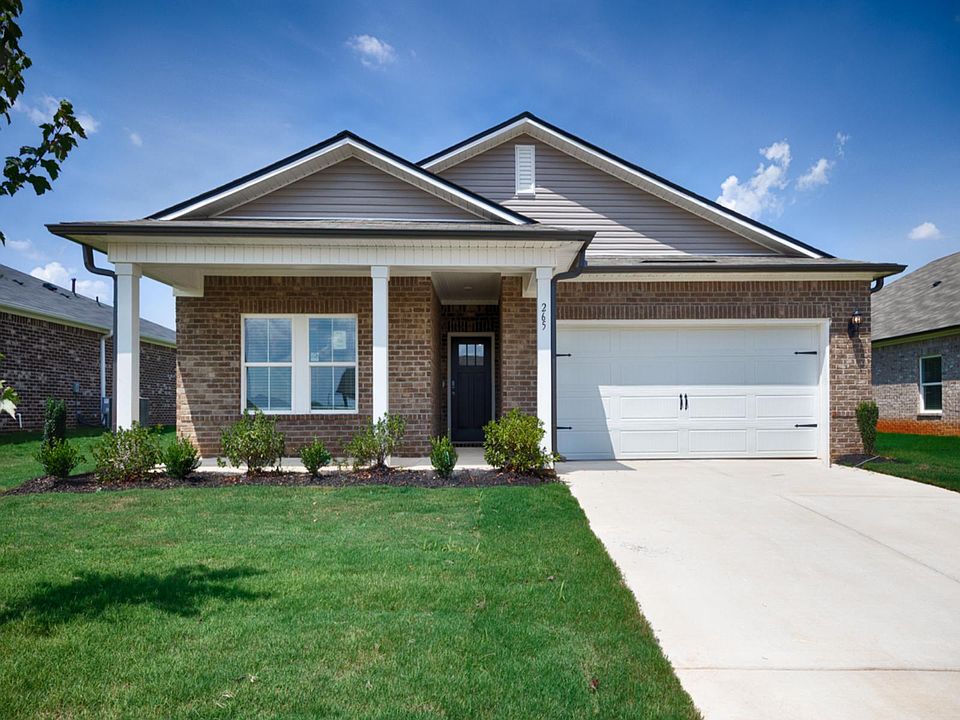 The Gibson floorplan with Elevation W modeled at Walkers Hill.