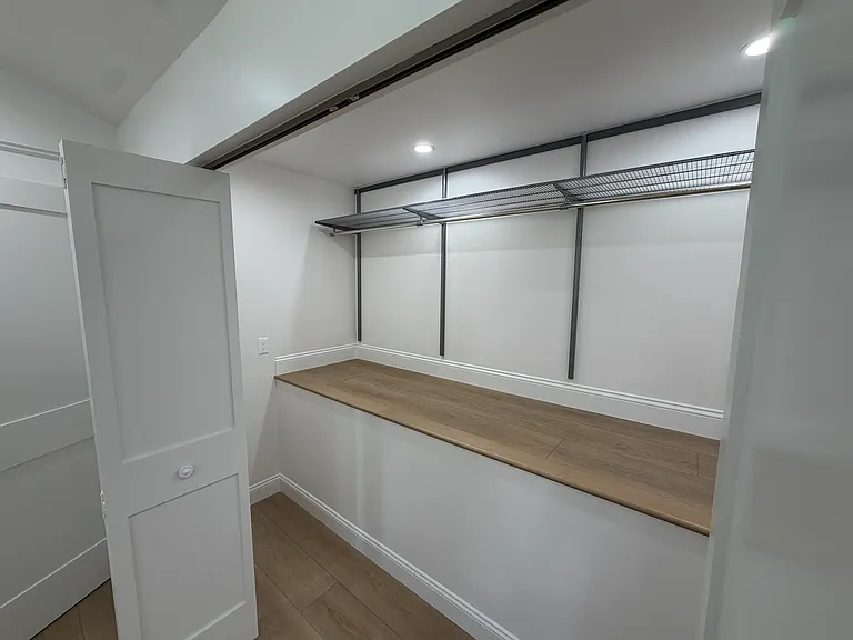Massive bedroom closet
