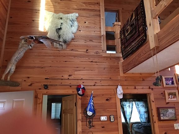 2 story entry with Bob Cat