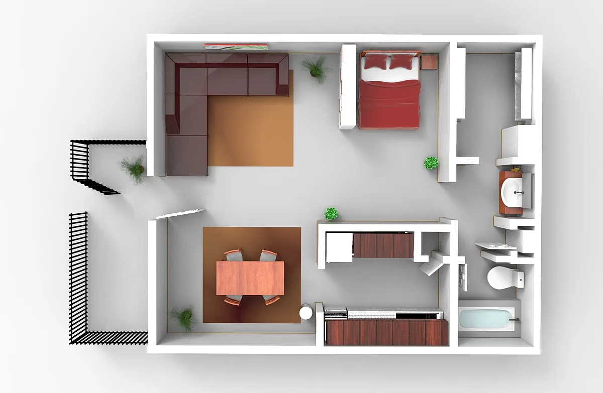 Floor plan PLAN A