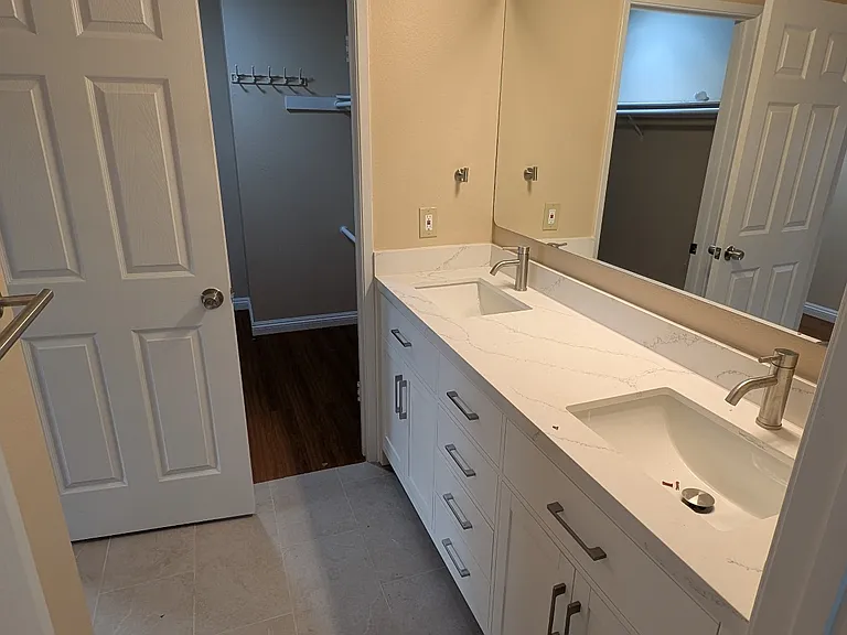 Bathroom #2 with double sink