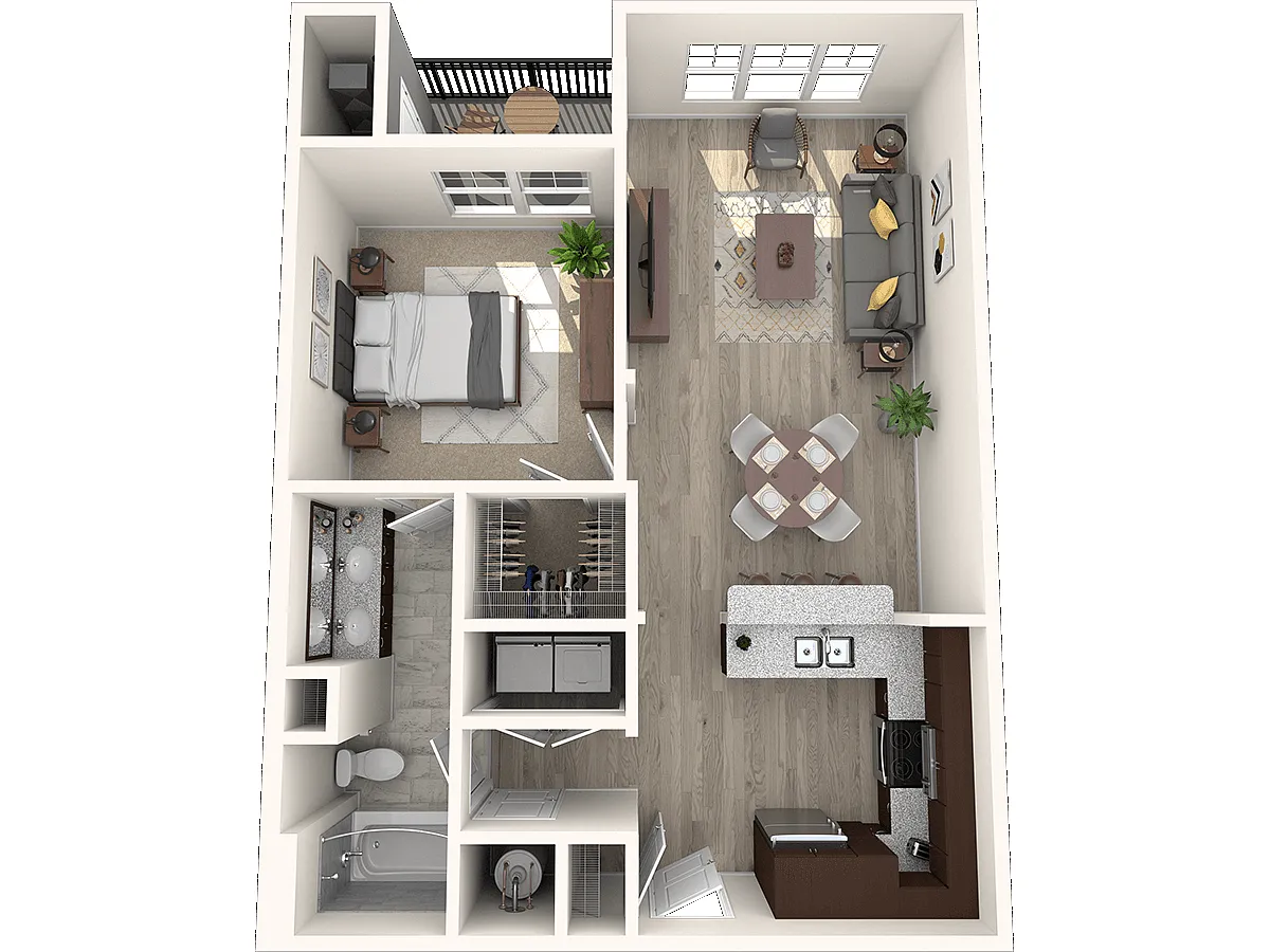 Floor plan A1