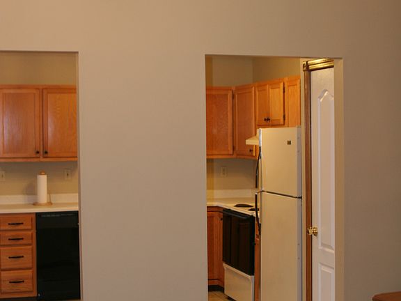 Kitchen From Living Room
