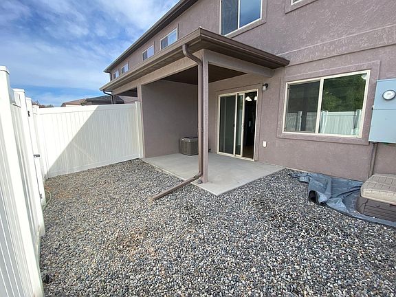 Private patio and yard space